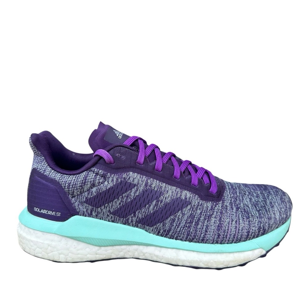 Adidas Solar Drive ST Purple Boost Running‎ Shoes Sneakers Women's Size 6.5 - Picture 3 of 8